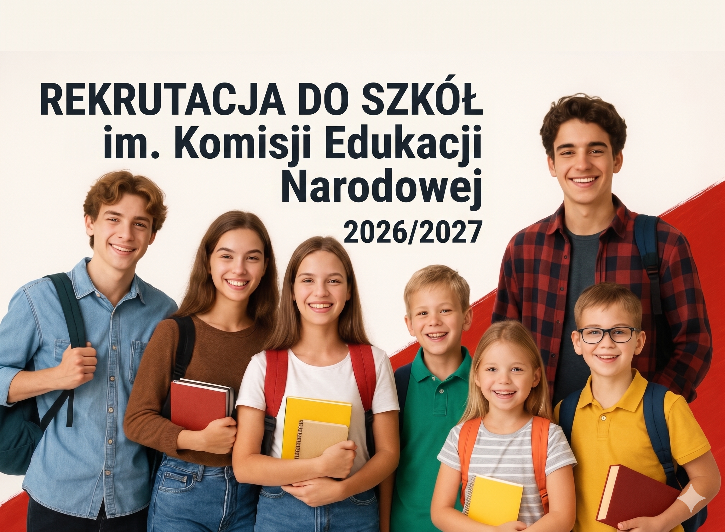 Rekrutacja do Szkół im. Komisji Edukacji Narodowej